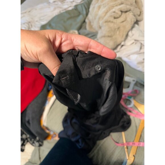 Soft Surroundings Black Perfect Palazzo Wide Leg Scandi Girl Pants - Picture 12 of 14